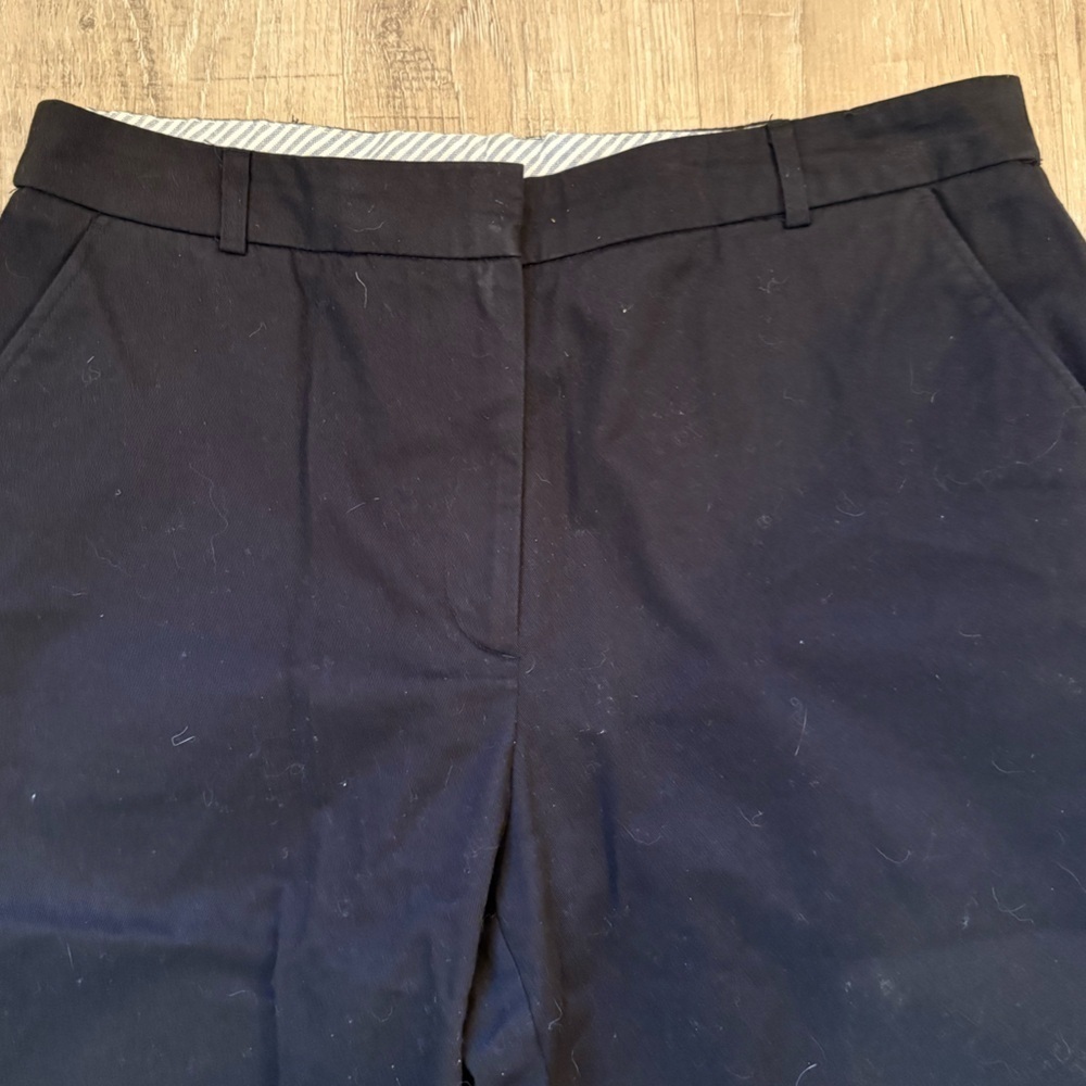JM Collection Dark Navy Blue Chino Style Pants size 10 - Picture 6 of 10